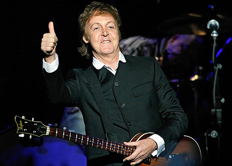 Back inRussia: Paul McCartney   